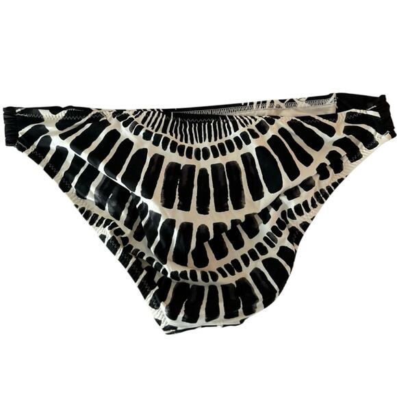 Trina Turk Bikini Top Bottoms Set Tribal Beach Boho Black Size 14 Bundle 3pieces - Picture 13 of 13